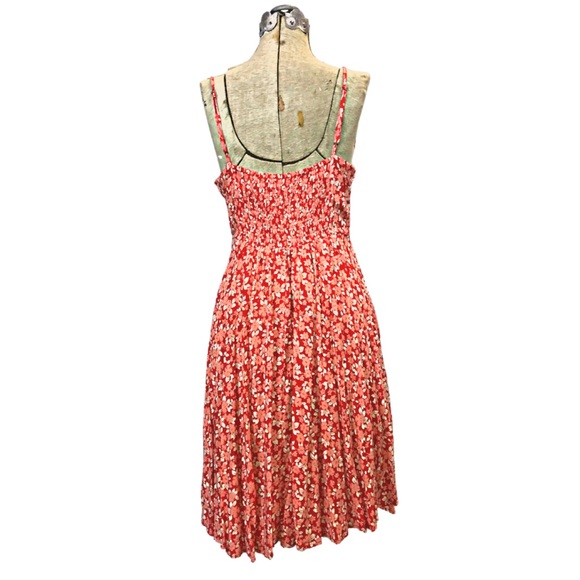 Gap-Women’s Medium sweat-heart fit-and-flare floral dress - Picture 2 of 2